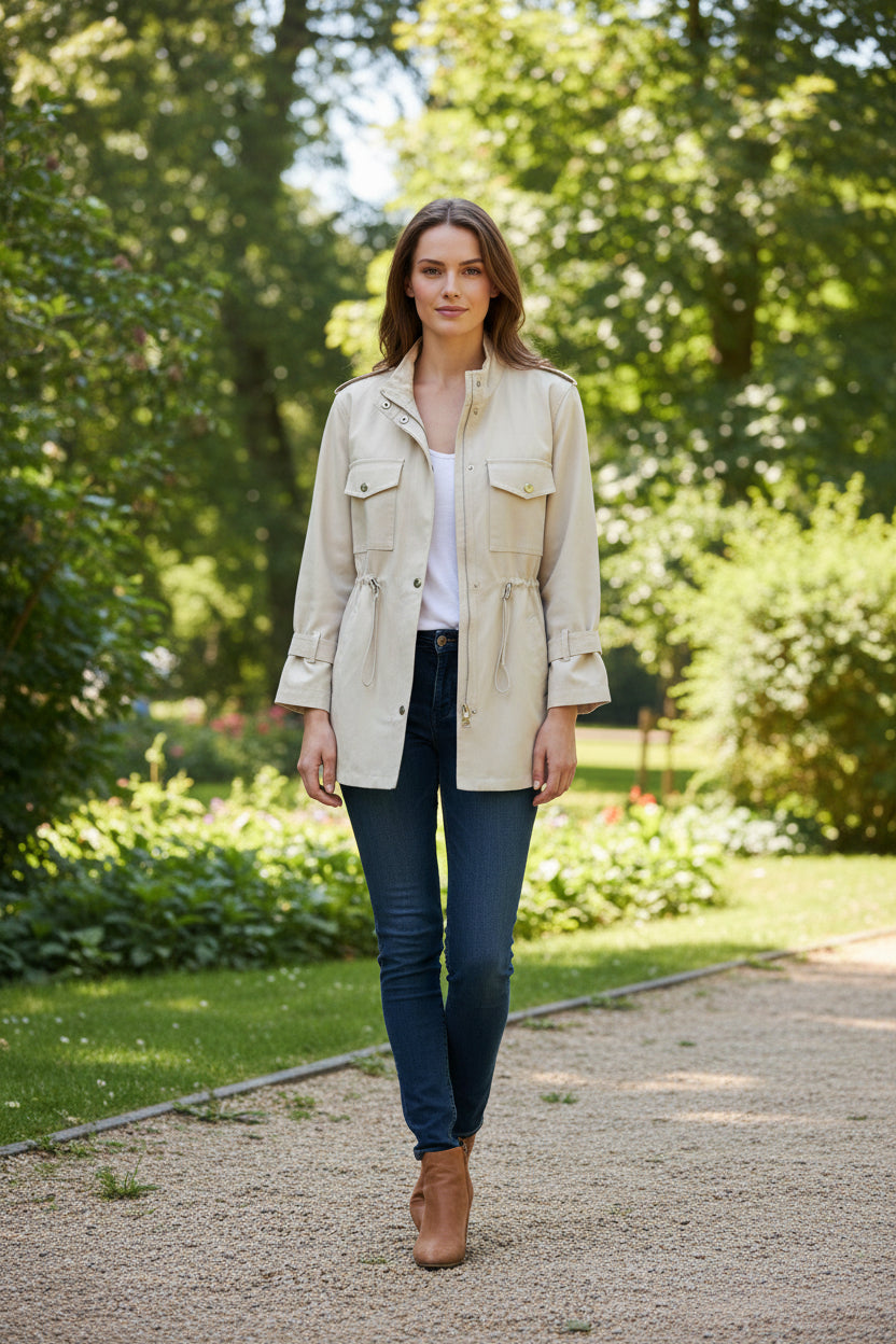 CALYRA – Comfortable Women’s Utility Jacket for All-Season Wear | Turnna