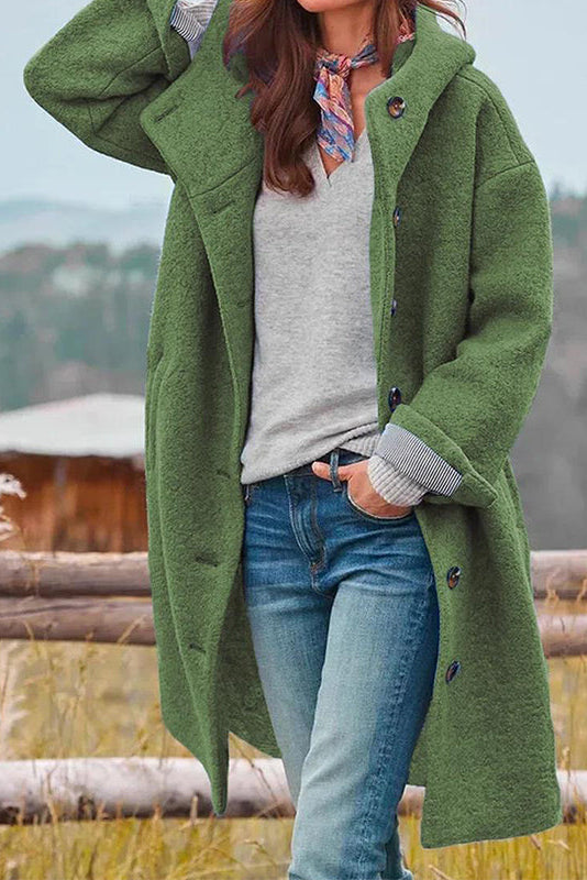 CALYSTA – Modern Elegant Winter Coat for Women with Functional Hood | Turnna