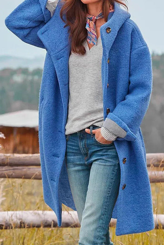 CALYSTA – Modern Elegant Winter Coat for Women with Functional Hood | Turnna