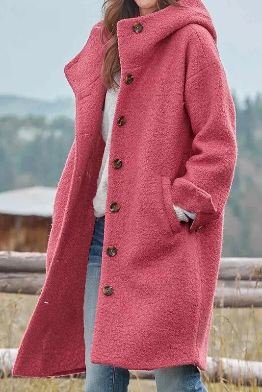 CALYSTA – Modern Elegant Winter Coat for Women with Functional Hood | Turnna