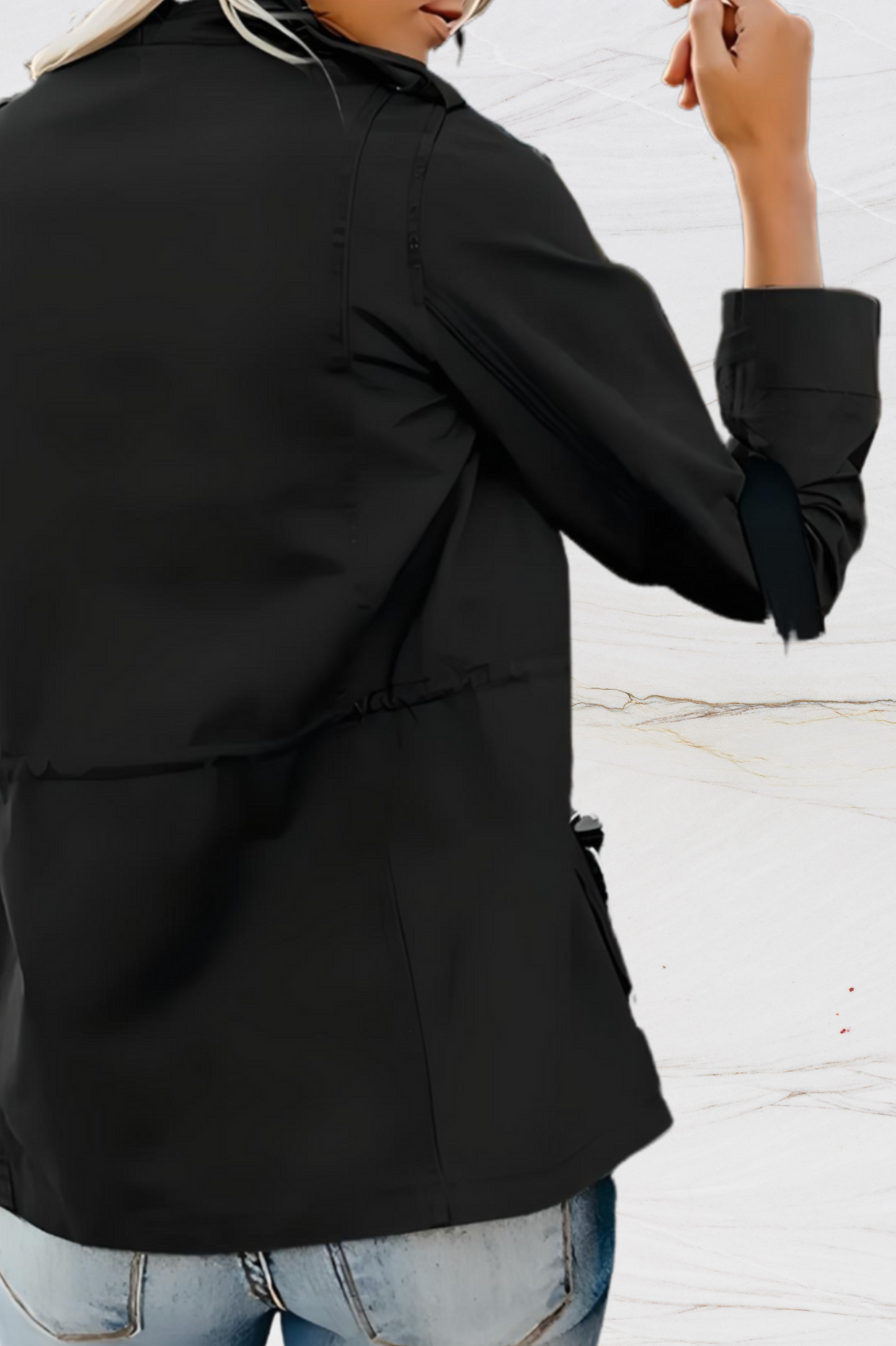 DAILYDRIFT – Chic Everyday Essentials Jacket: Lightweight Layer with Front Zipper | Turnna