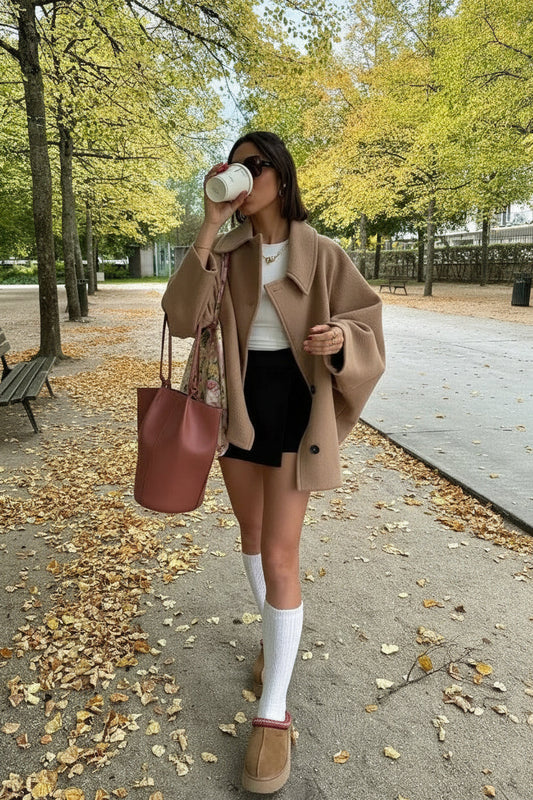 VIRÉA – Women’s Oversized Transitional Jacket for Effortless Style | Turnna