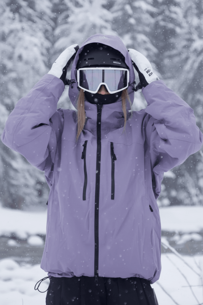 COLDTRAX – Versatile Unisex Hooded Jacket for Skiing and Winter Activities | Turnna